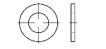 Чертеж DIN 125 Чертеж DIN-125