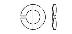 Чертеж DIN 128A Чертеж DIN 128A