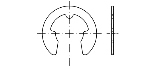 Чертеж DIN 6799 Чертеж DIN 6799