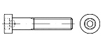 Чертеж DIN 6912 Чертеж DIN 6912