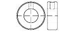 Чертеж DIN 705B Чертеж DIN 705B