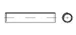 Чертеж DIN 7343 Чертеж DIN 7343