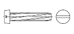 Чертеж DIN 7513B Чертеж DIN 7513B
