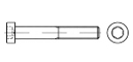 Чертеж DIN 7984 Чертеж DIN 7984