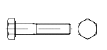 Чертеж DIN 960 Чертеж DIN 960