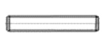 Чертеж DIN 976-1 Чертеж DIN 976-1